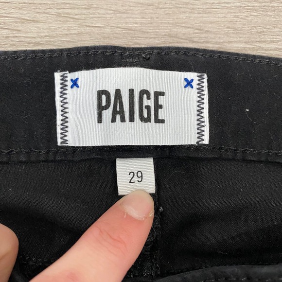 Paige Verdugo Ankle Soft Skinny Jeans Pants Women's 29 - Picture 4 of 9